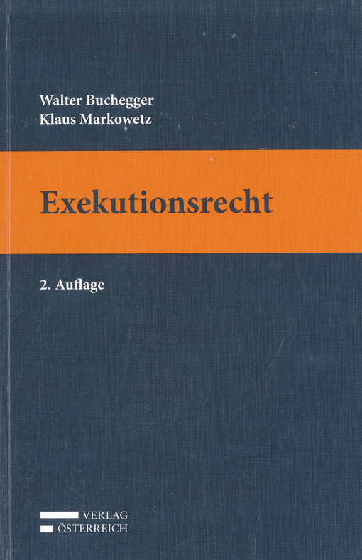Exekutionsrecht : Lehrbuch