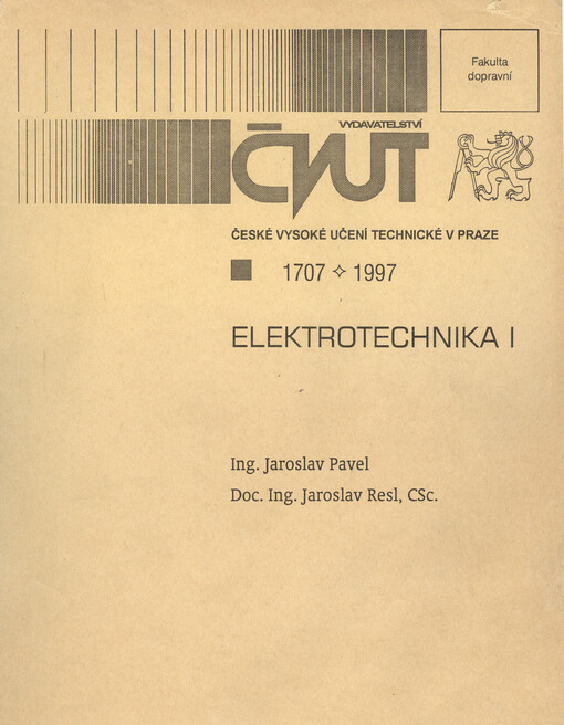Elektrotechnika I