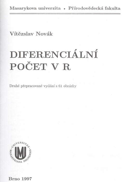 Diferenciální počet v R