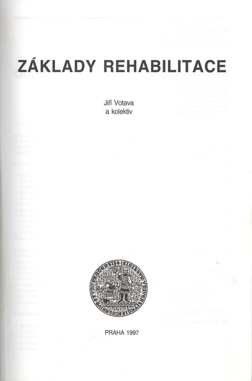 Základy rehabilitace