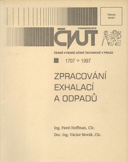 Zpracování exhalací a odpadů