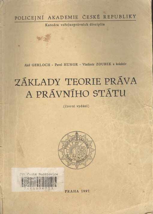 Základy teorie práva a právního státu