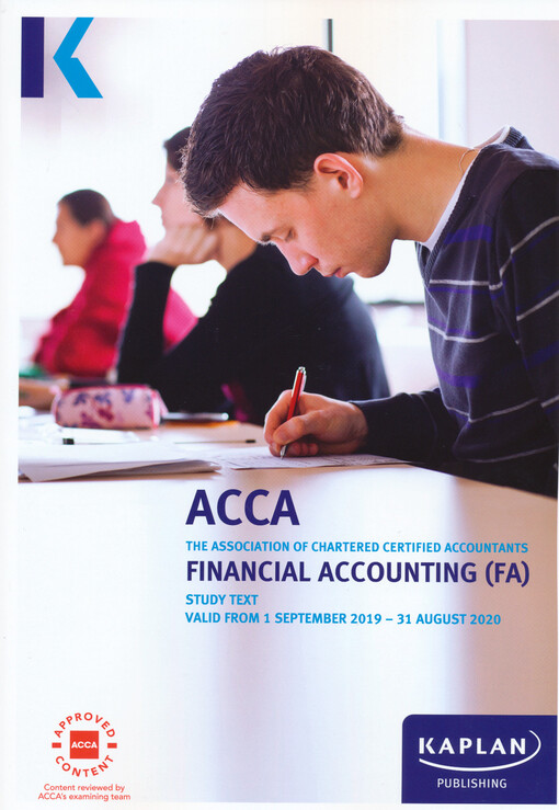 ACCA Applied knowledge : ACCA diploma in accounting and business (RQF level 4) : financial accounting (FA/FFA) : study text