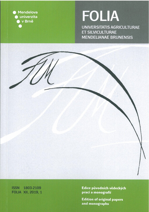 Pedogeochemická charakteristika lokalit Bošovice, Hrušky a Zástřizly =: Pedogeochemical characterization of localities Bošovice, Hrušky a Zástřizly : původní vědecká práce