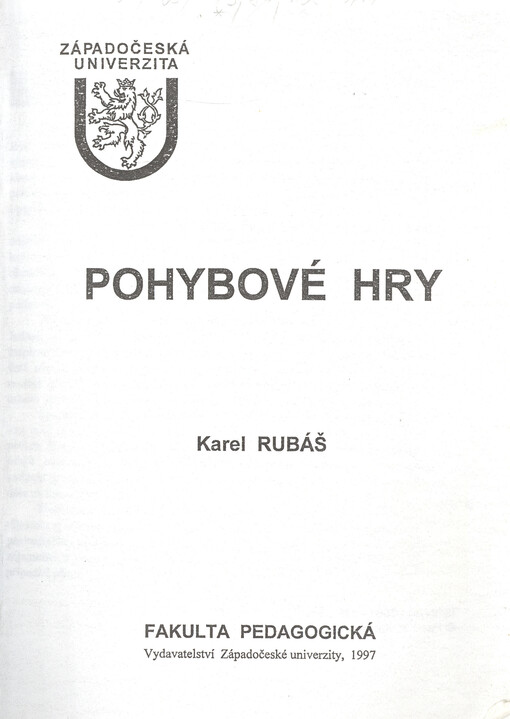 Pohybové hry