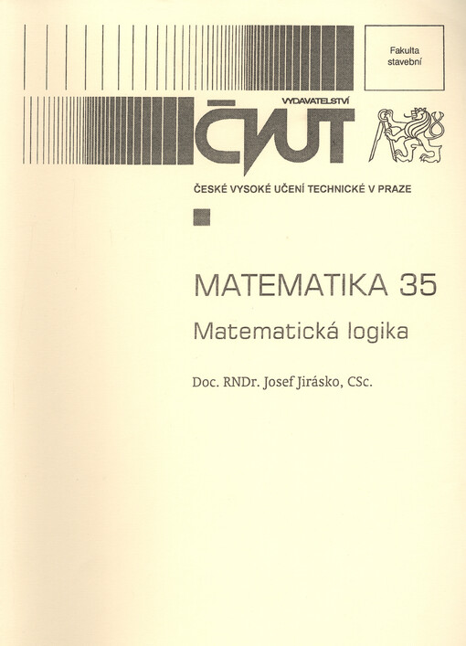 Matematika 35 : matematická logika
