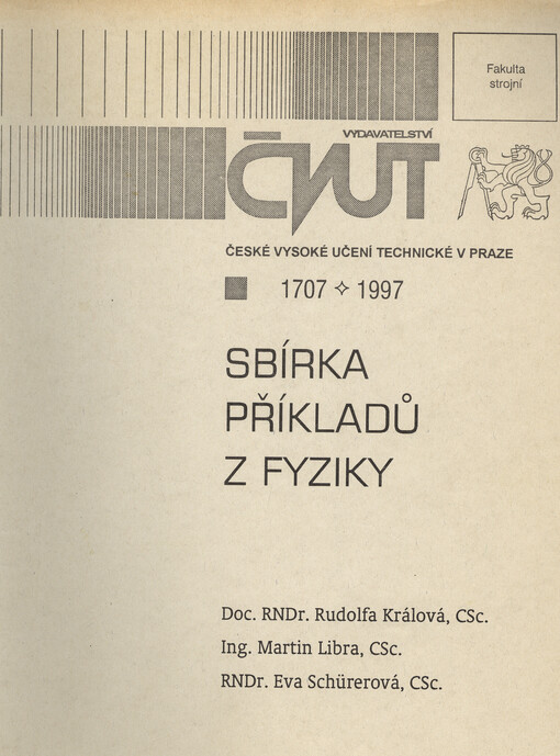 Sbírka příkladů z fyziky