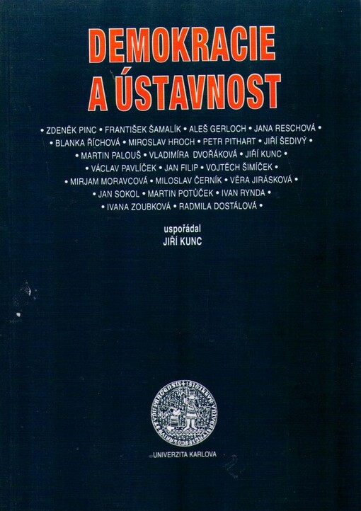 Demokracie a ústavnost