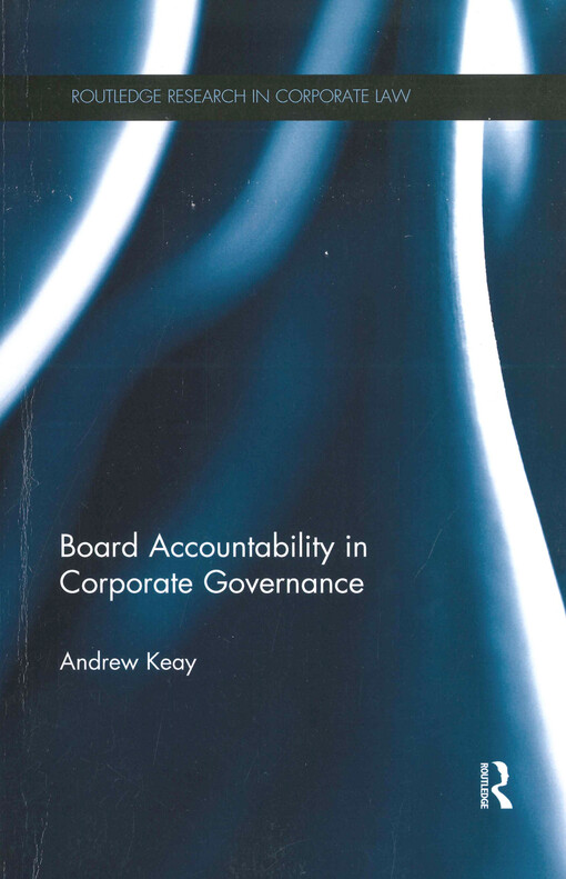 Board accountability in corporate governance