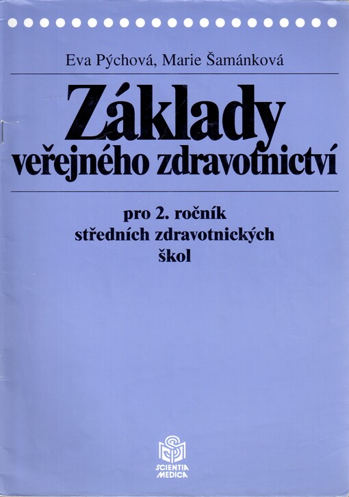 Základy veřejného zdravotnictví pro 2. ročník středních zdravotnických škol