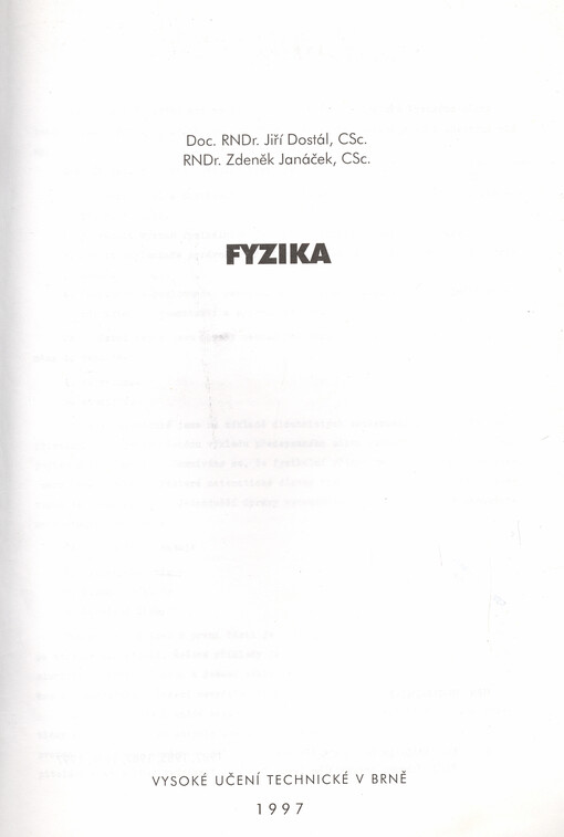 Fyzika