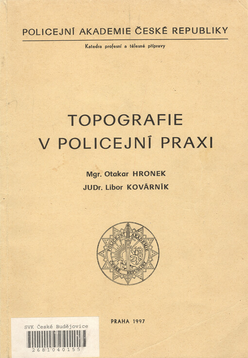 Topografie v policejní praxi