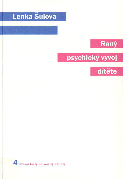 Raný psychický vývoj dítěte