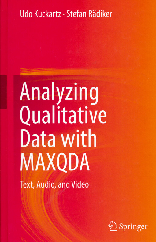 Analyzing qualitative data with MAXQDA : text, audio, and video