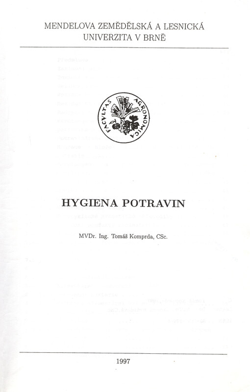 Hygiena potravin
