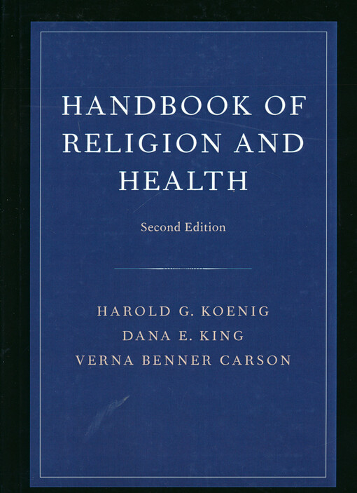 Handbook of religion and health