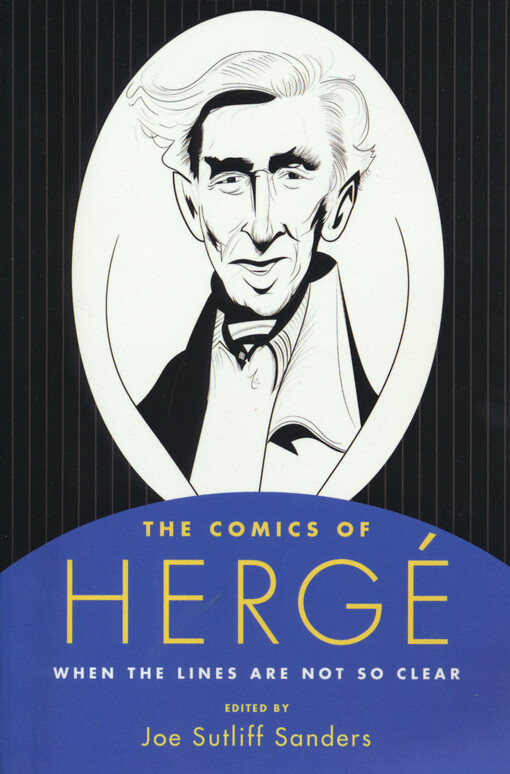 The comics of Hergé : when the lines are not so clear