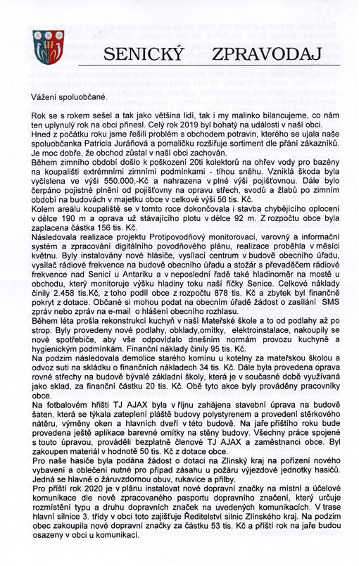Senický zpravodaj