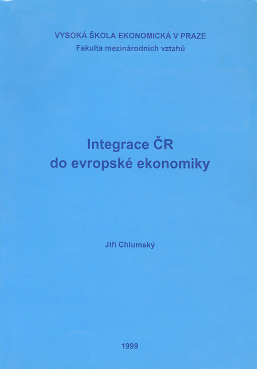 Integrace ČR do evropské ekonomiky