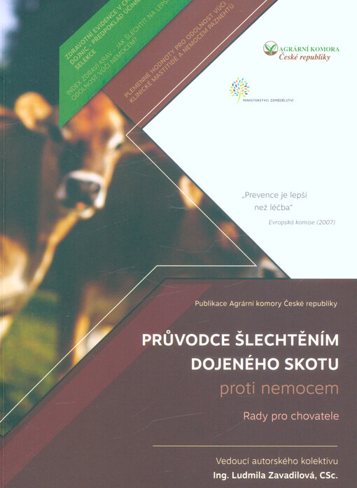 Průvodce šlechtěním dojeného skotu proti nemocem : rady pro chovatele