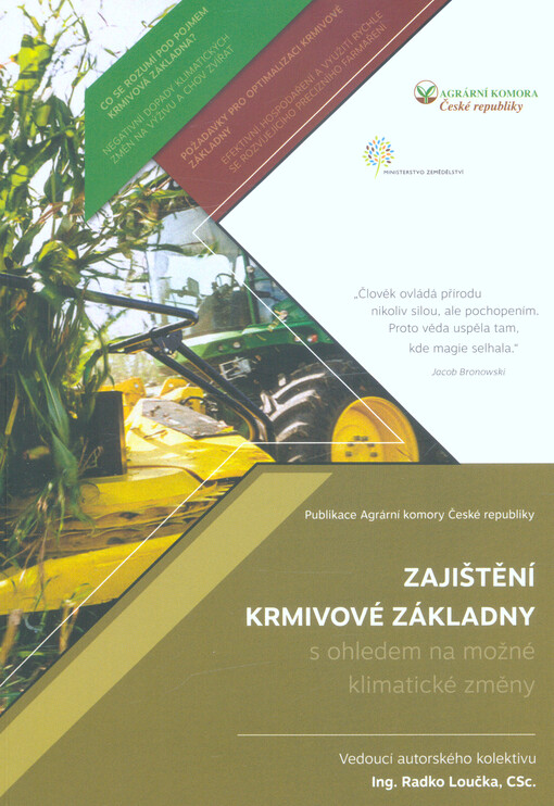 Zajištění krmivové základny s ohledem na možné klimatické změny
