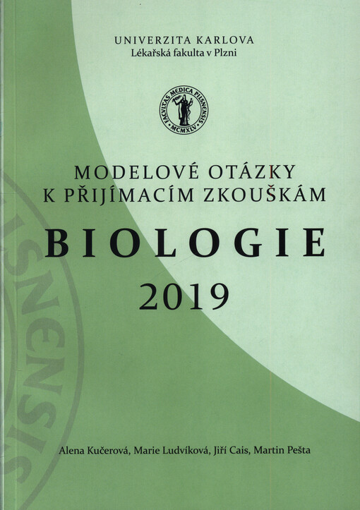 Modelové otázky k přijímacím zkouškám biologie 2019