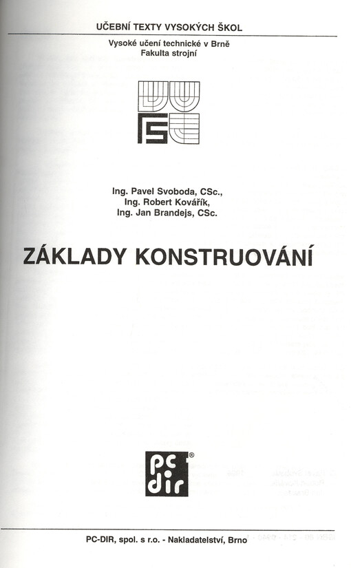 Základy konstruování