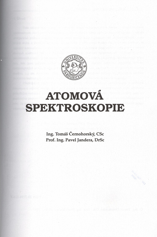 Atomová spektroskopie