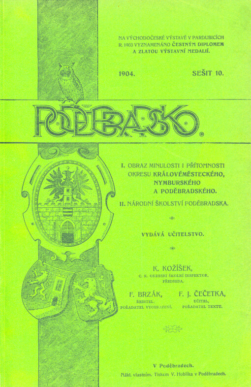 Národní školství Poděbradska : díl II. popisu politického okresu poděbradského