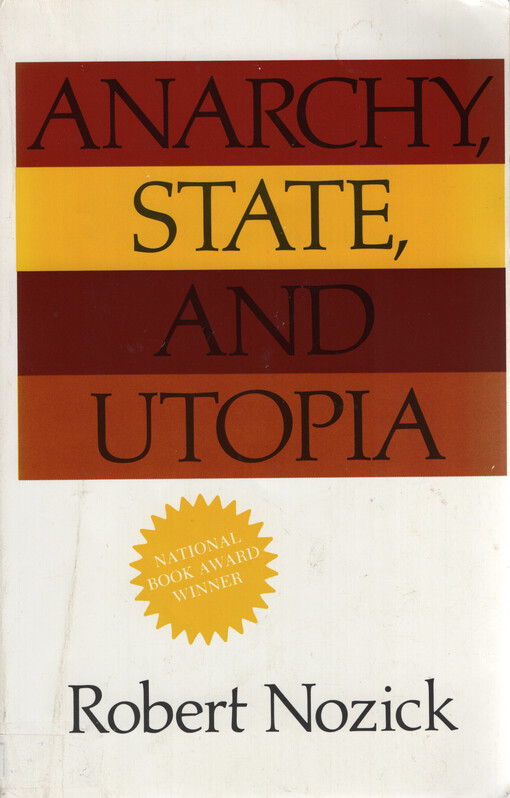Anarchy, state, and utopia
