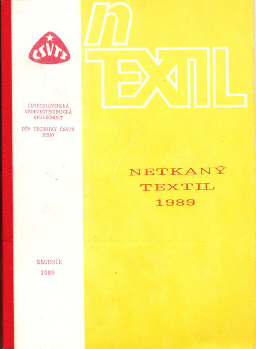 Netkaný textil '89: sborník