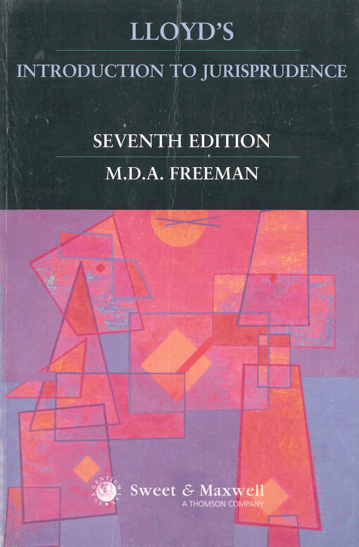 Lloyd's introduction to jurisprudence