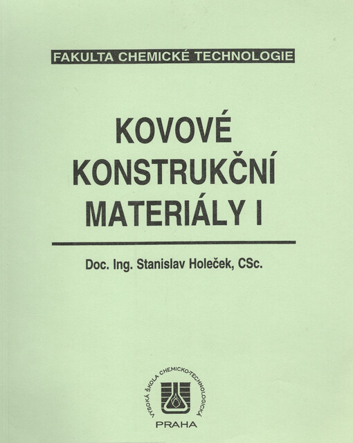 Kovové konstrukční materiály I