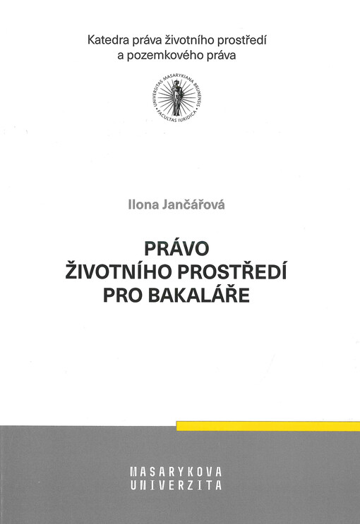 Právo životního prostředí pro bakaláře