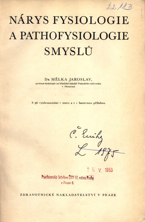 Nárys fysiologie a pathofysiologie smyslů