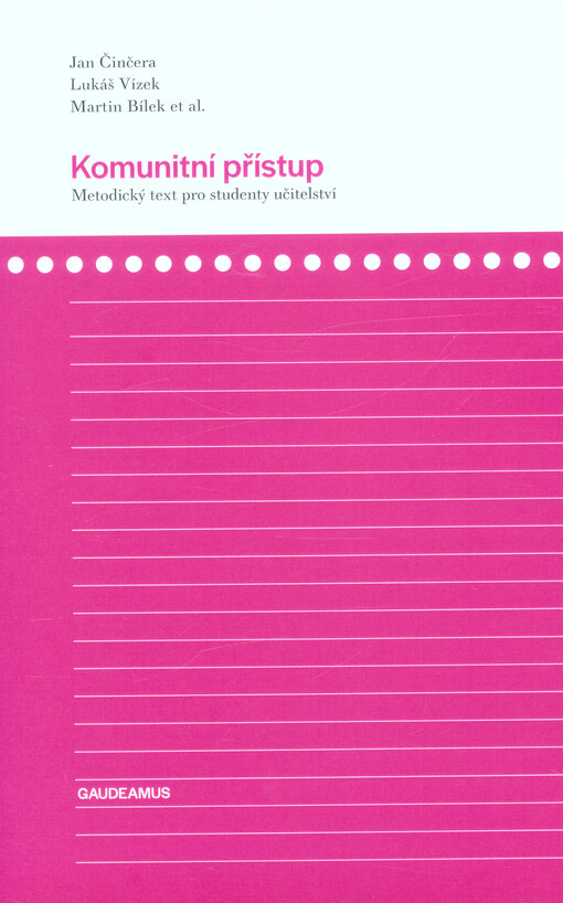 Komunitní přístup : metodický text pro studenty učitelství