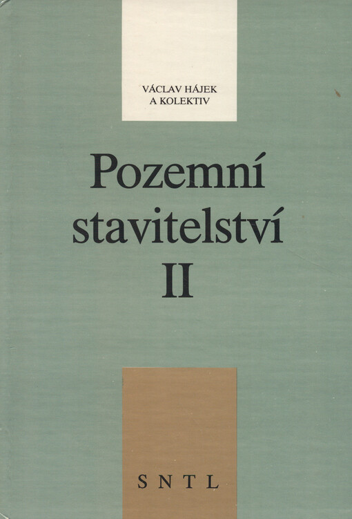 Pozemní stavitelství II pro 2. ročník studijního oboru SPŠ Pozemní stavitelství