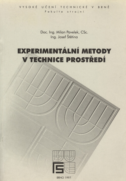 Experimentální metody v technice prostředí
