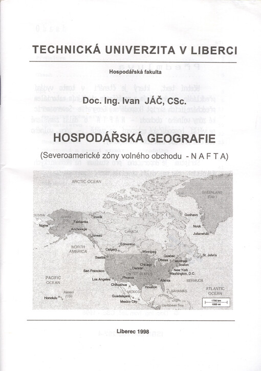 Hospodářská geografie (Severoamerické zóny volného obchodu - NAFTA)