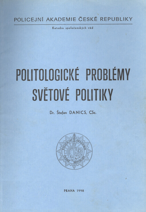 Politologické problémy světové politiky, Vyd. 1.