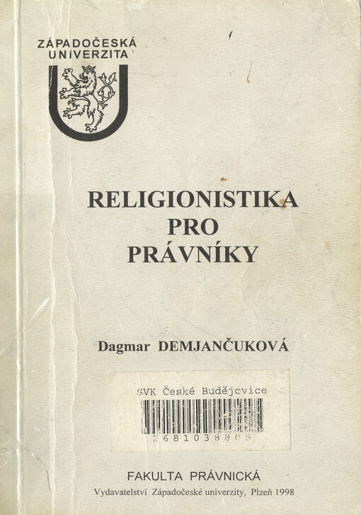 Religionistika pro právníky