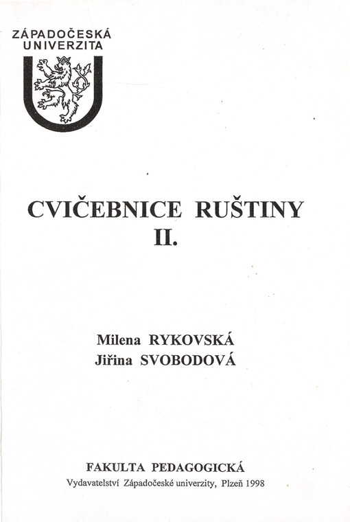 Cvičebnice ruštiny. II.