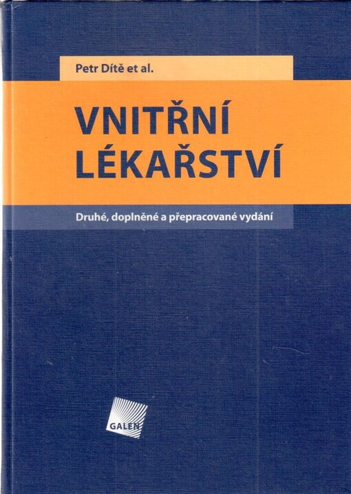 Vnitřní lékařství: učebnice pro lékařské fakulty
