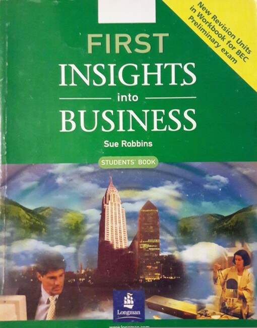 First Insights Into Business Student´s Book - K. Manton,  S. Robbins