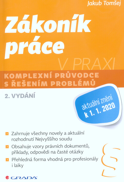 Zákoník práce v praxi | Tomšej Jakub - e-kniha
