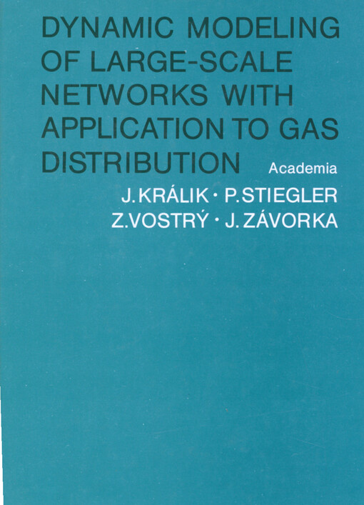 Dynamic modeling of large-scale networks with application to gas distribution