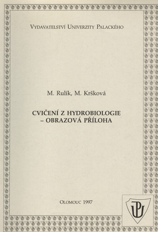 Cvičení z hydrobiologie - obrazová příloha