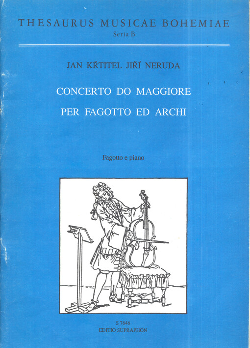 Koncert C dur pro fagot a smyčce, fagotto e piano Concerto in C major for bassoon and strings, fagotto e piano = Konzert C Dur für Fagott und Streicher, fagotto e piano