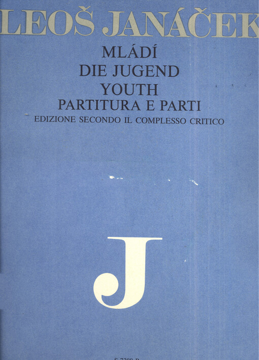Mládí (1924) : edizione secondo il complesso critico
