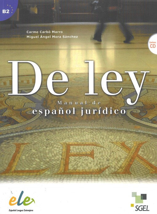 De ley :manual de español jurídico